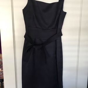 Oscar de la Renta navy dress